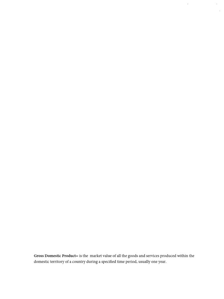 National Income | PDF | Gross Domestic Product | Recession