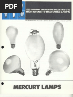 Sylvania Engineering Bulletin - Mercury Lamps 1973