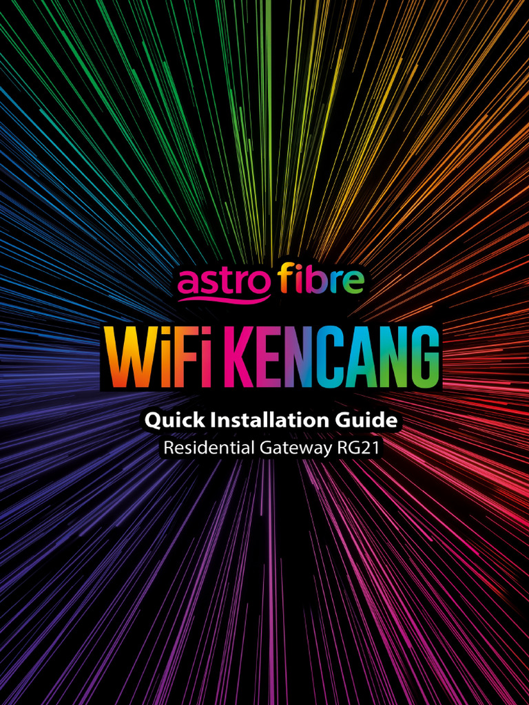 RG21 Router Installation Guide | PDF | Wi Fi | Ieee 802.11