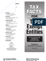 Tax Factsfor Exempt Ent
