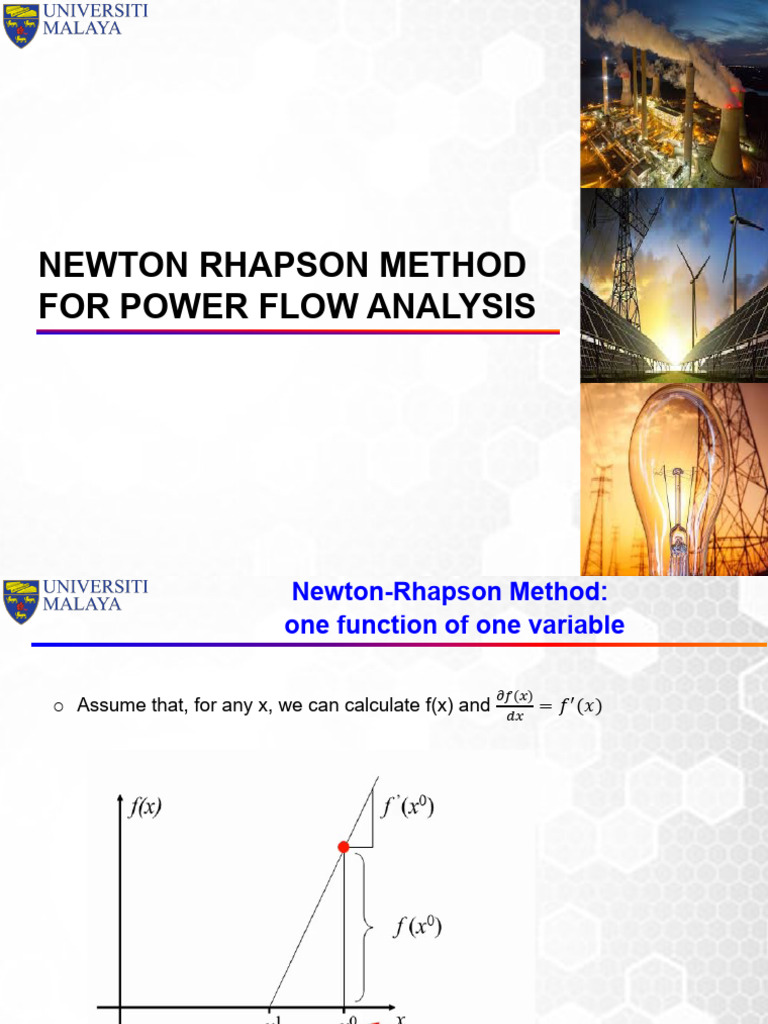 Newton-Raphson Power Flow Method | PDF | Mathematics Of Computing ...