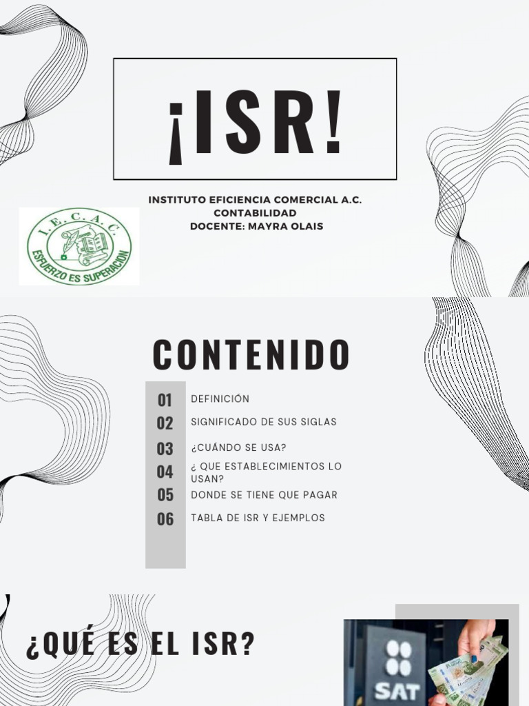 Guía Completa sobre el ISR en México | PDF | Impuesto sobre la renta ...