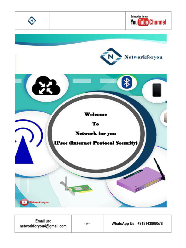 105.1 IPsec (Internet Protocol Security) | PDF | Secrecy | Internet ...