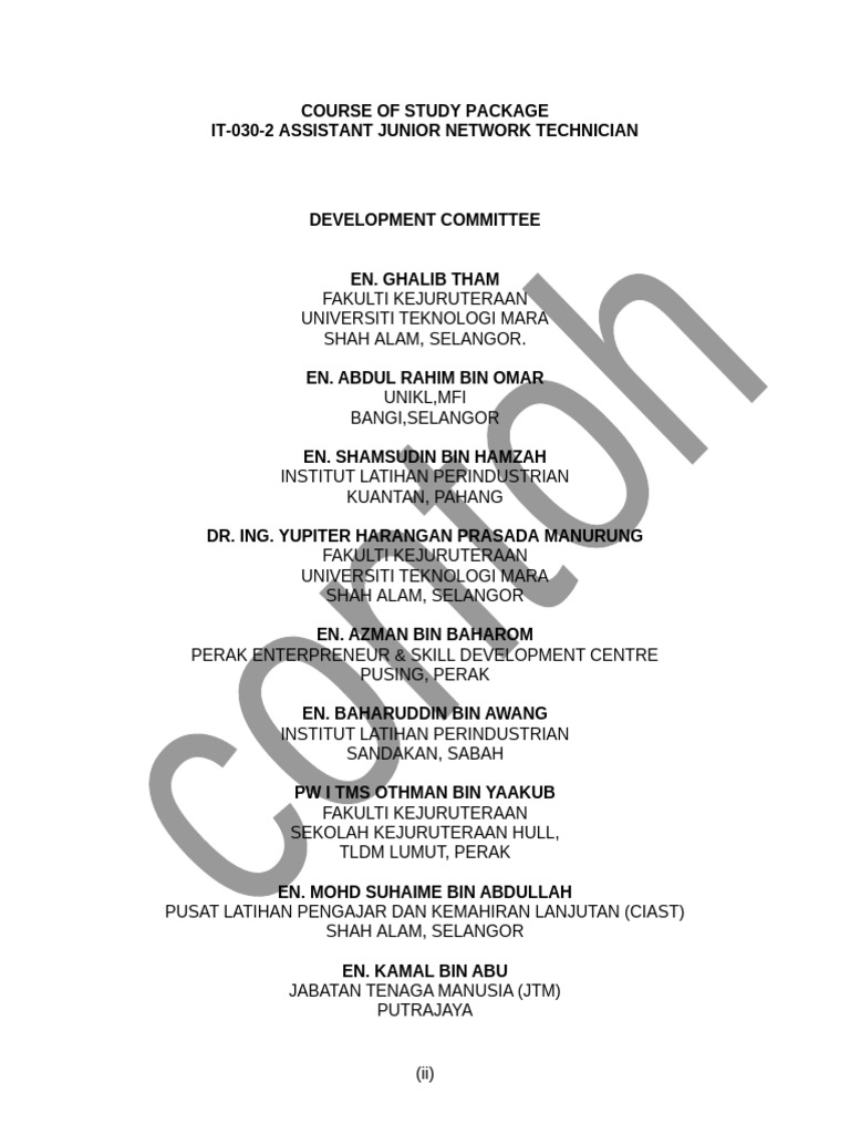 Development Committee | PDF