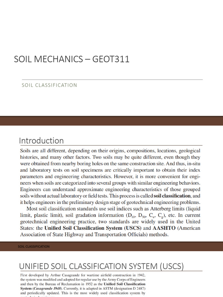 Soil Classification and Compaction Techniques | PDF | Earth Sciences ...
