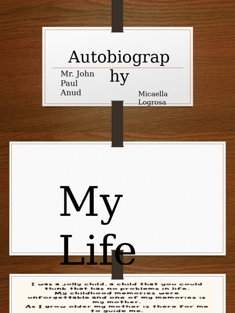 Autobiography | PDF