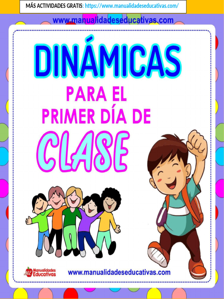 Dibujo para Colorear: Primer Día de Clases | PDF