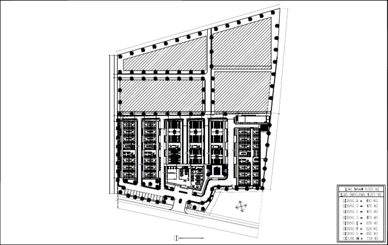 Site Plan for Multi-Building Complex | PDF