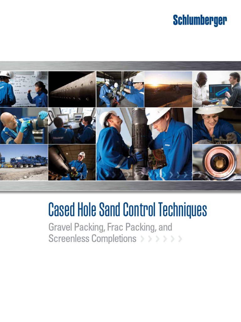 Cased Hole Sand Control Techniques | PDF | Petroleum Reservoir | Oil Well