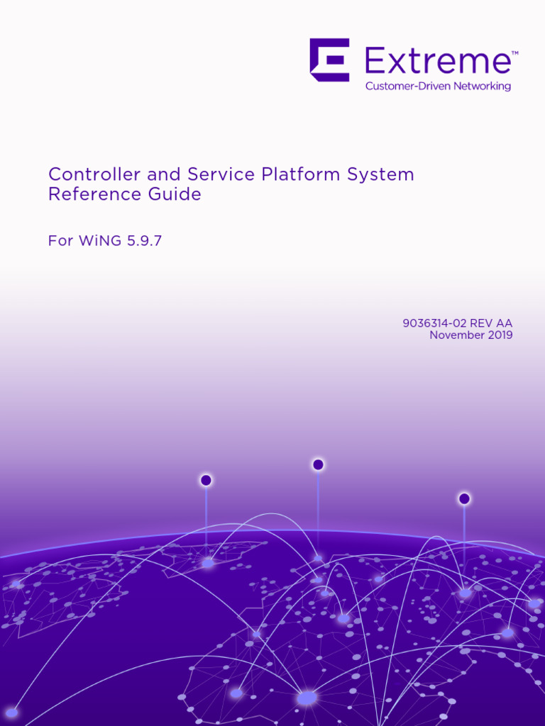 WiNG 5.9.7 Controller Reference Guide | PDF | Computer Network ...