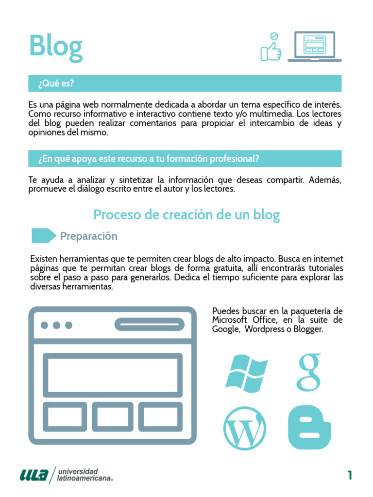 Formato Blog para proyecto | PDF | Blog | Red mundial