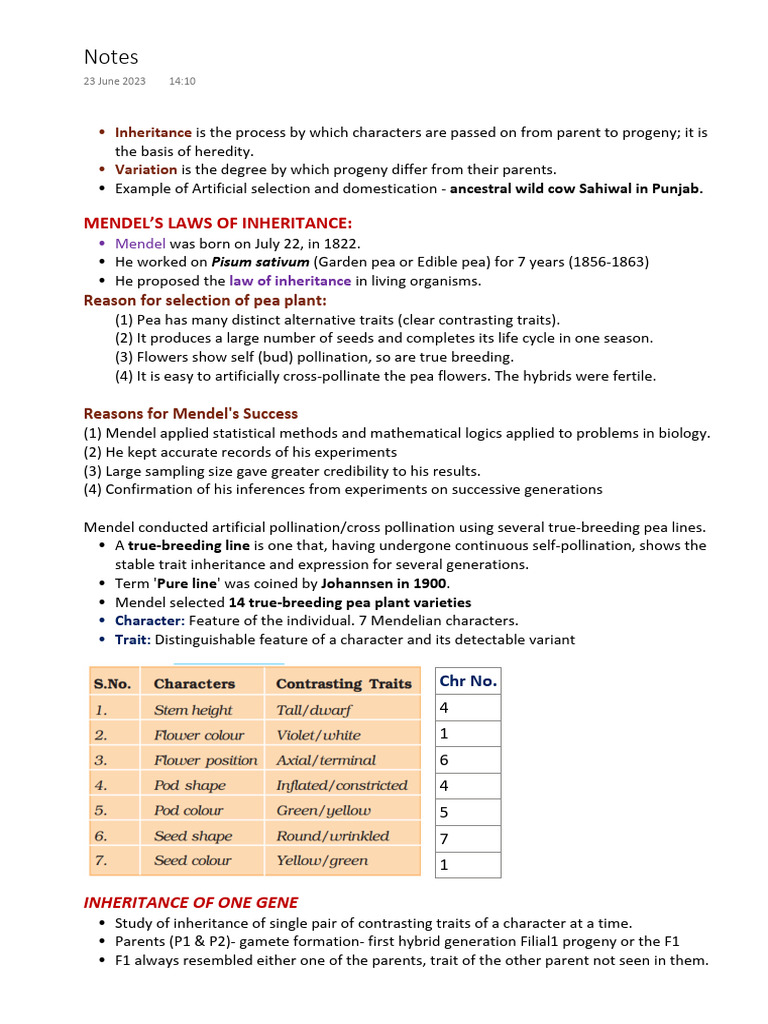 Mendelian Genetics | PDF | Dominance (Genetics) | Allele
