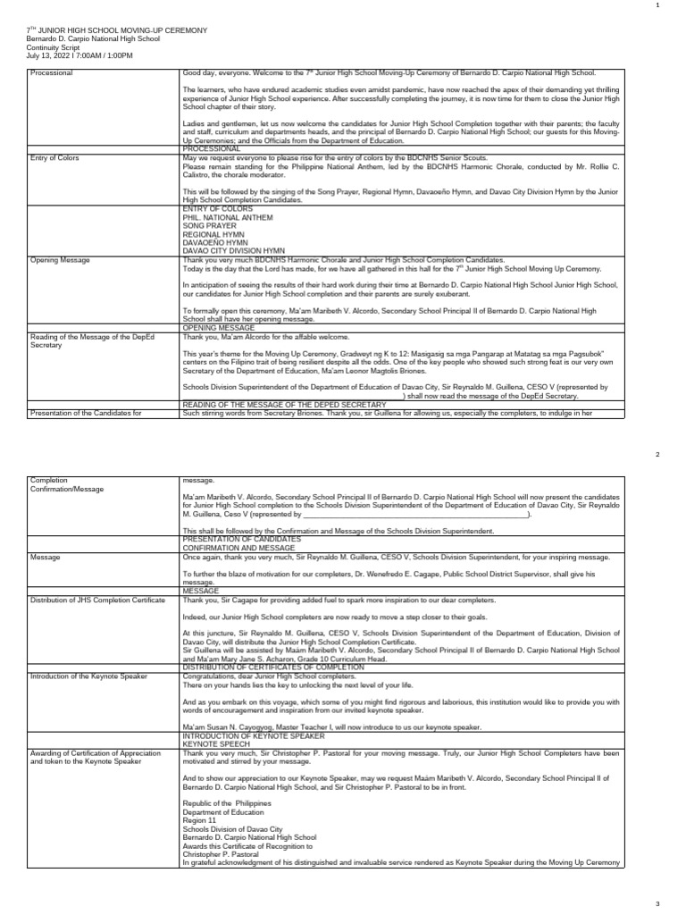 7th Moving Up Spiels | PDF