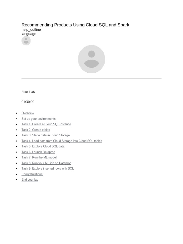 Product Recommendations with Cloud SQL | PDF | Databases | Cloud Computing