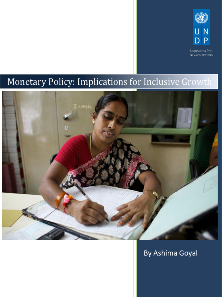 Monetary Policy Implications For Inclusive Growth | PDF | Inflation ...