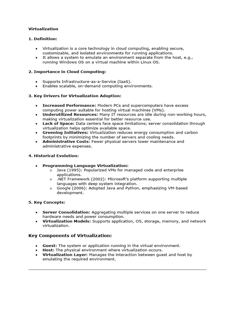 Virtualization for IT Professionals | PDF | Virtualization | Virtual ...