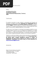 Carta de Renuncia o Retiro Voluntario