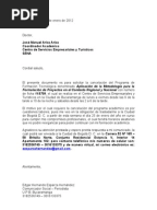 Carta de Renuncia o Retiro Voluntario