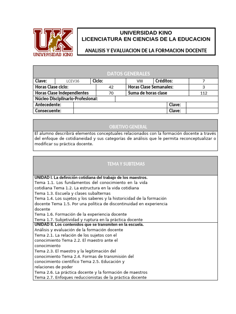 Analisis y Evaluacion de La Formacion Docente | PDF | Evaluación | Maestros