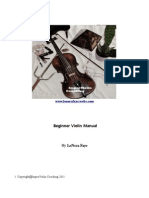 Violin Manual PDF