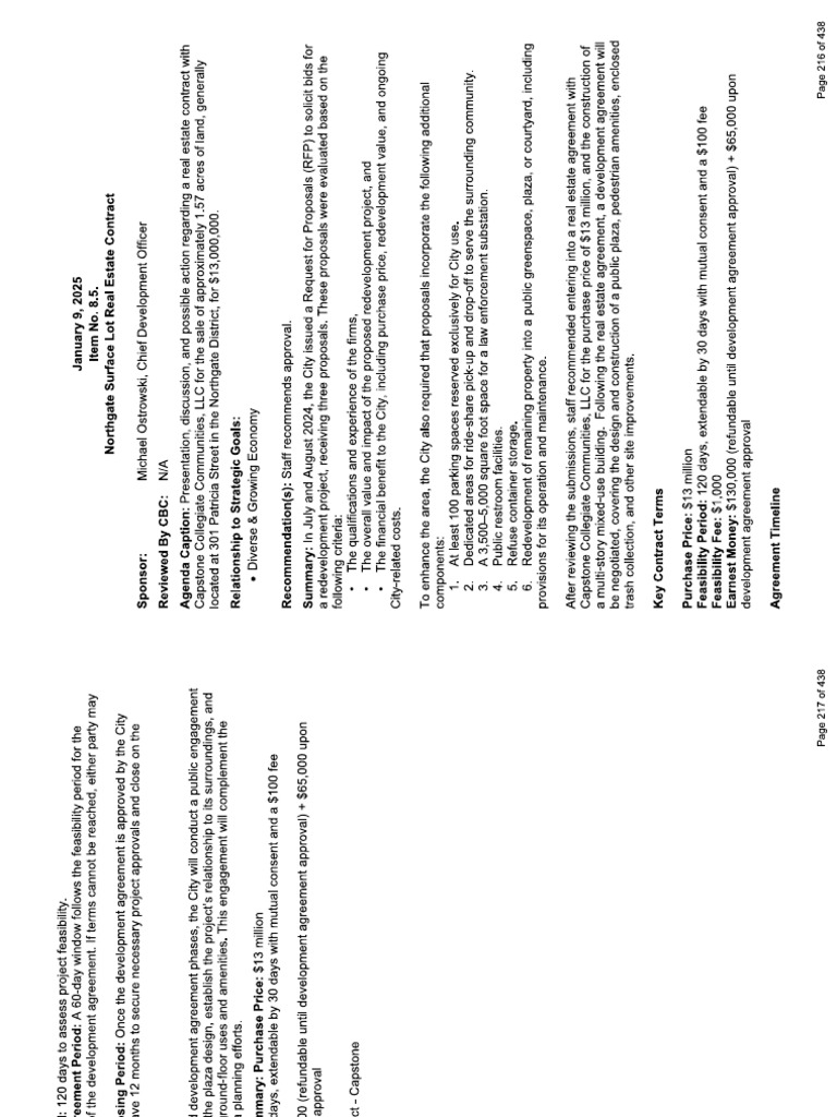 Proposed Land Sale Contract | PDF