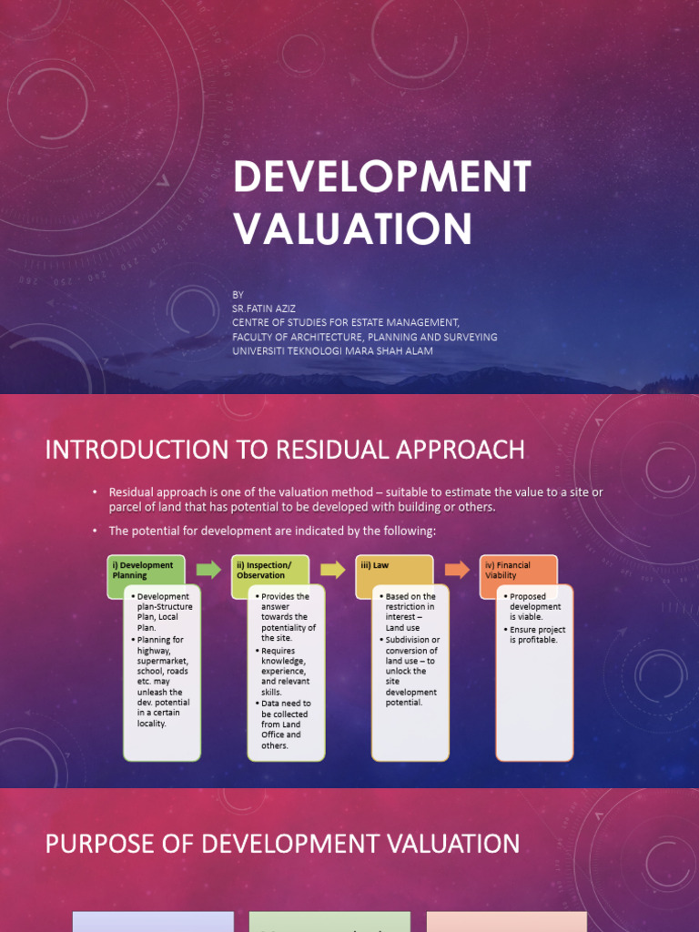 Development Valuation | PDF | Valuation (Finance) | Financial Accounting