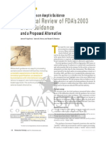 Review of FDA Guidance