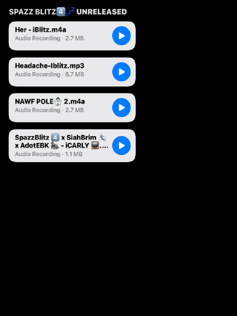 Spazz Blitz4 ? Unreleased | PDF