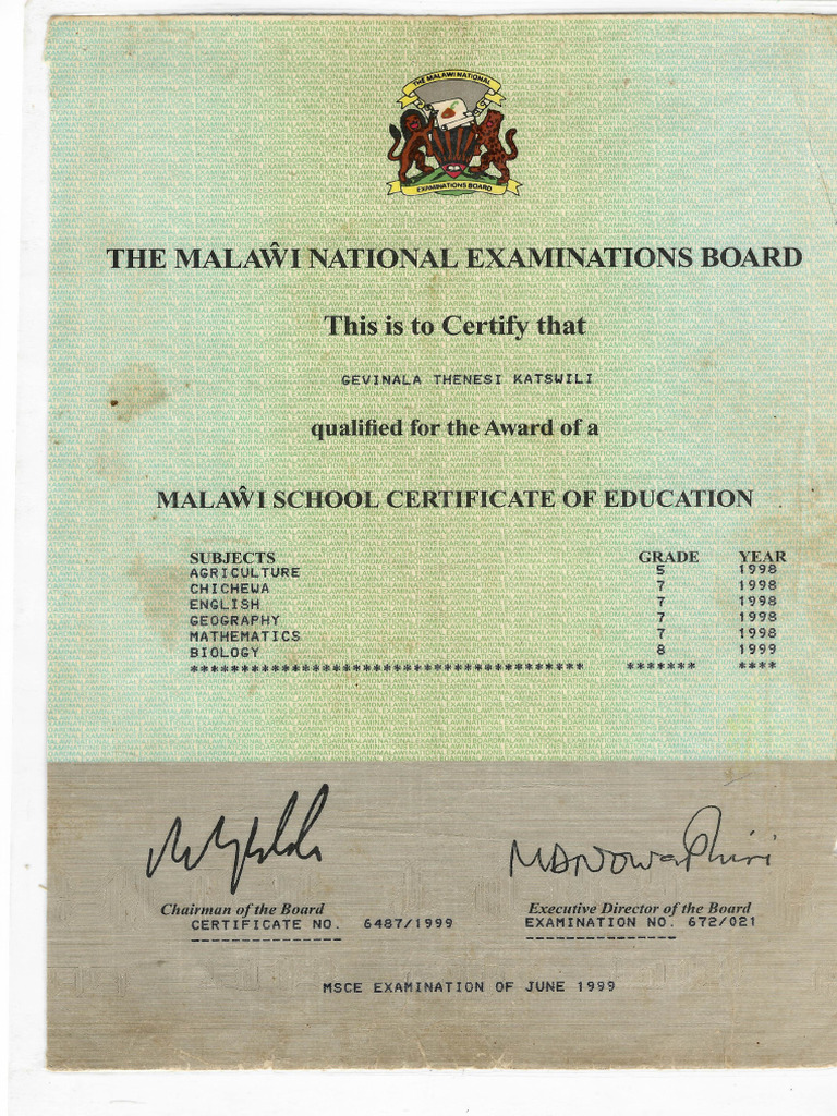 MSCE | PDF