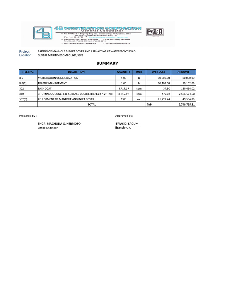Draft files | PDF | Cost | Road
