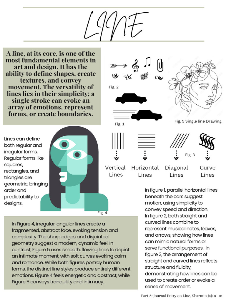 Emotional Impact of Line in Design | PDF | Shape
