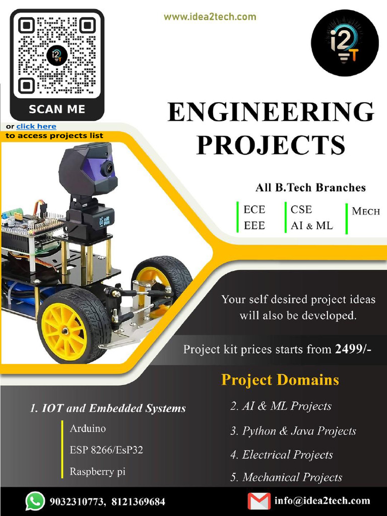 Engineering Projects Idea2tech | PDF