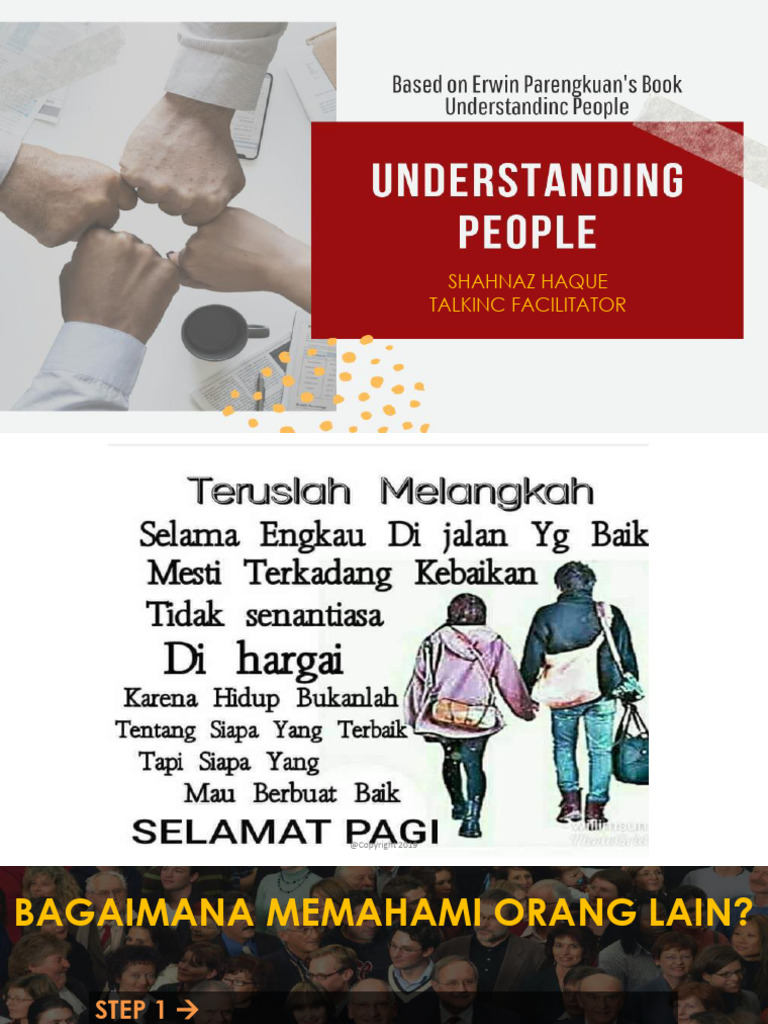 Understanding People | PDF
