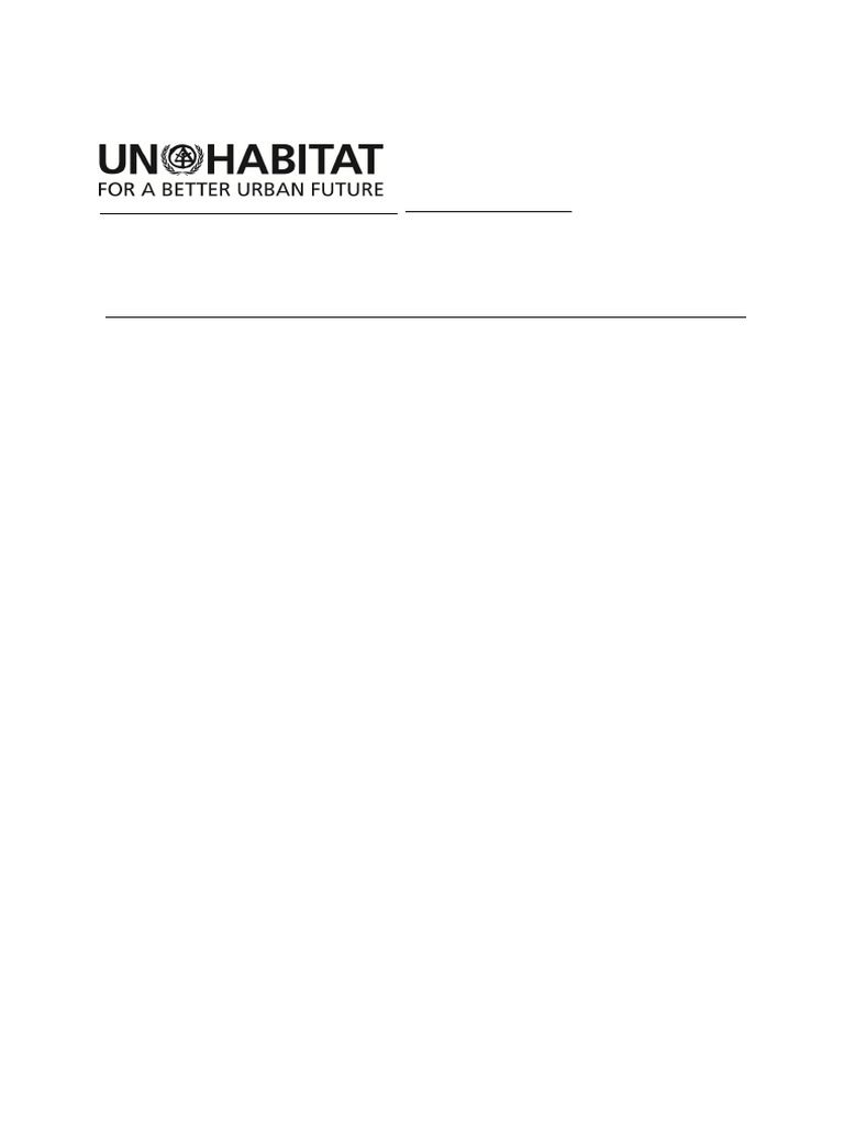 TOR For Urban Management and Planning - IDP | PDF | United Nations ...