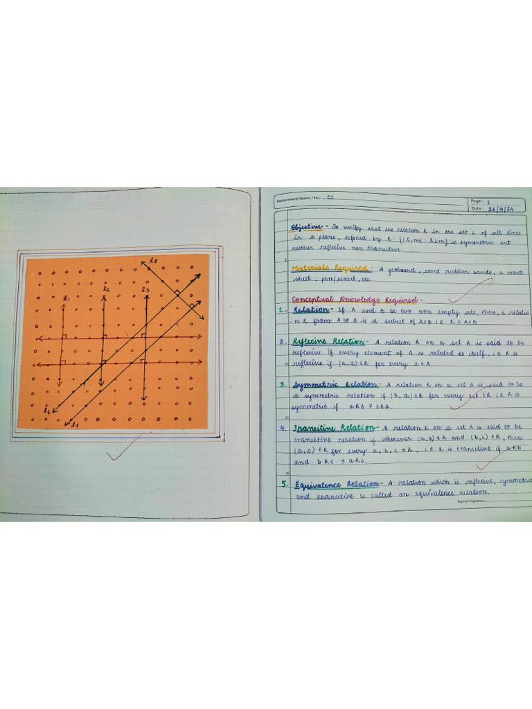 Maths Lab Manual Experiment 1-5 | PDF