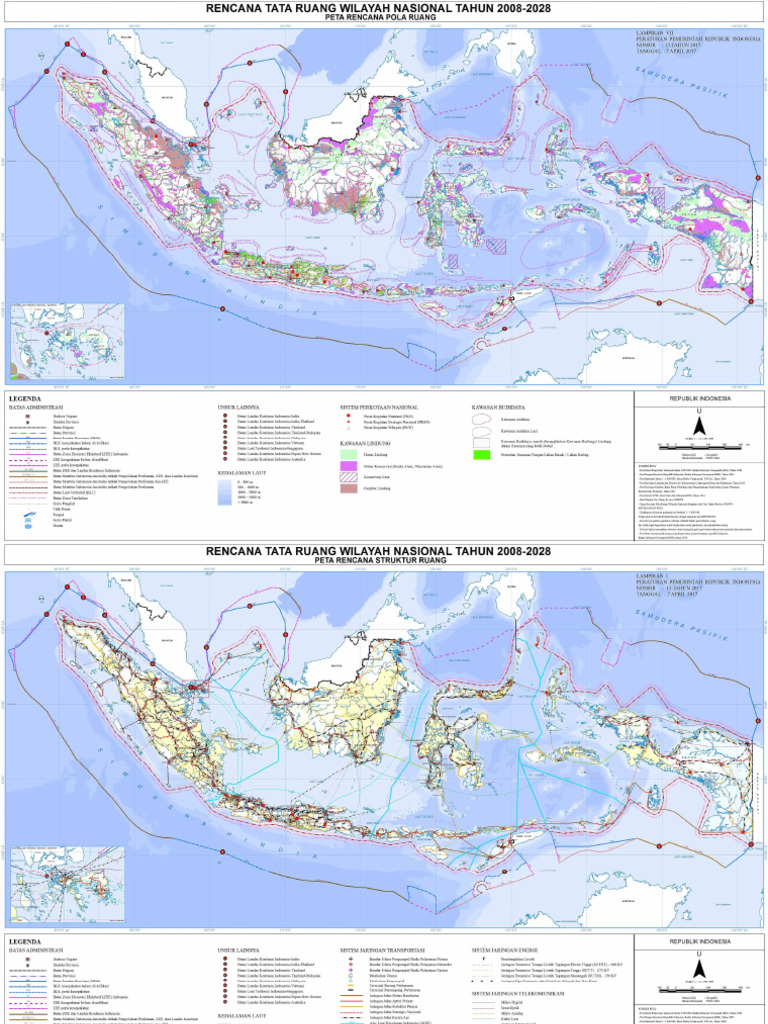 Peta RTRW Nasional | PDF