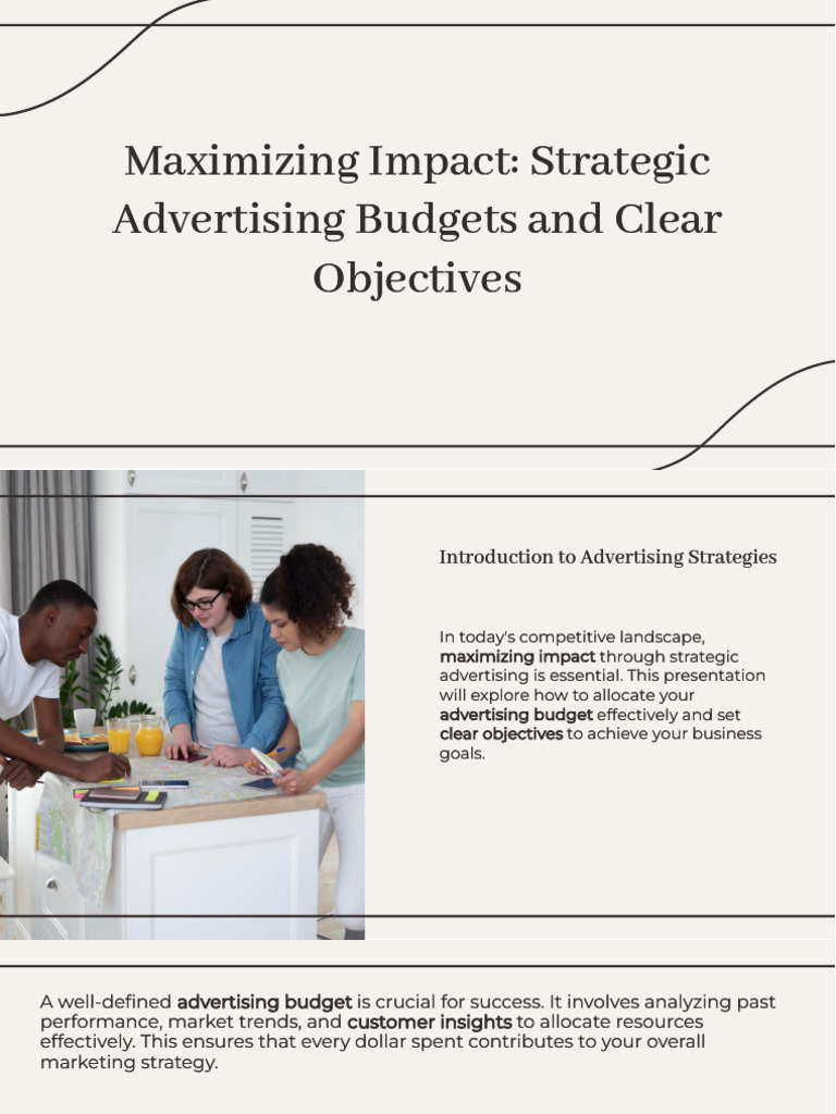 Strategic Advertising for Businesses | PDF