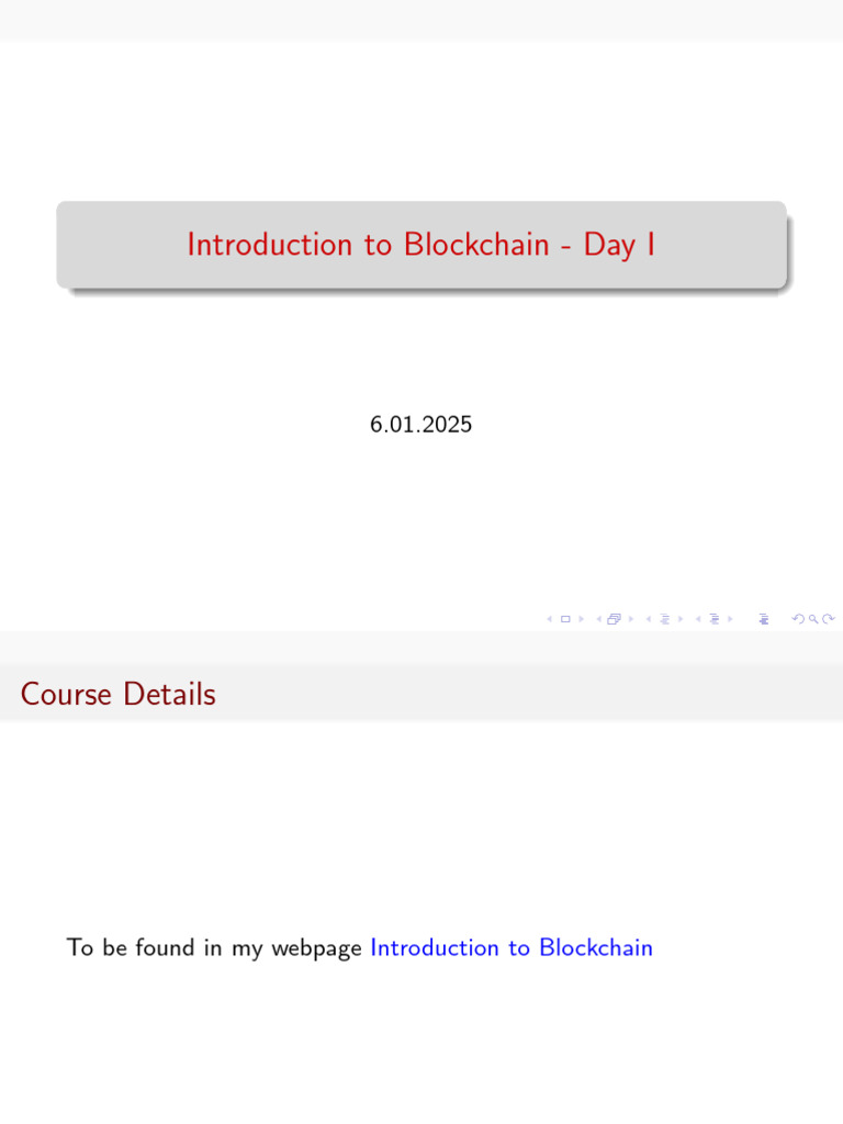 Introduction to Blockchain Concepts | PDF | Currency | Banknote