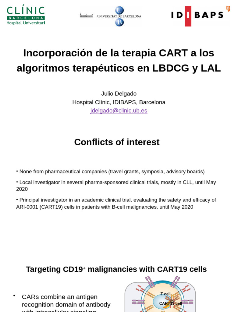 Incorporation CART-cells To DLBCL:ALL Therapy | PDF | Lymphoma | B Cell