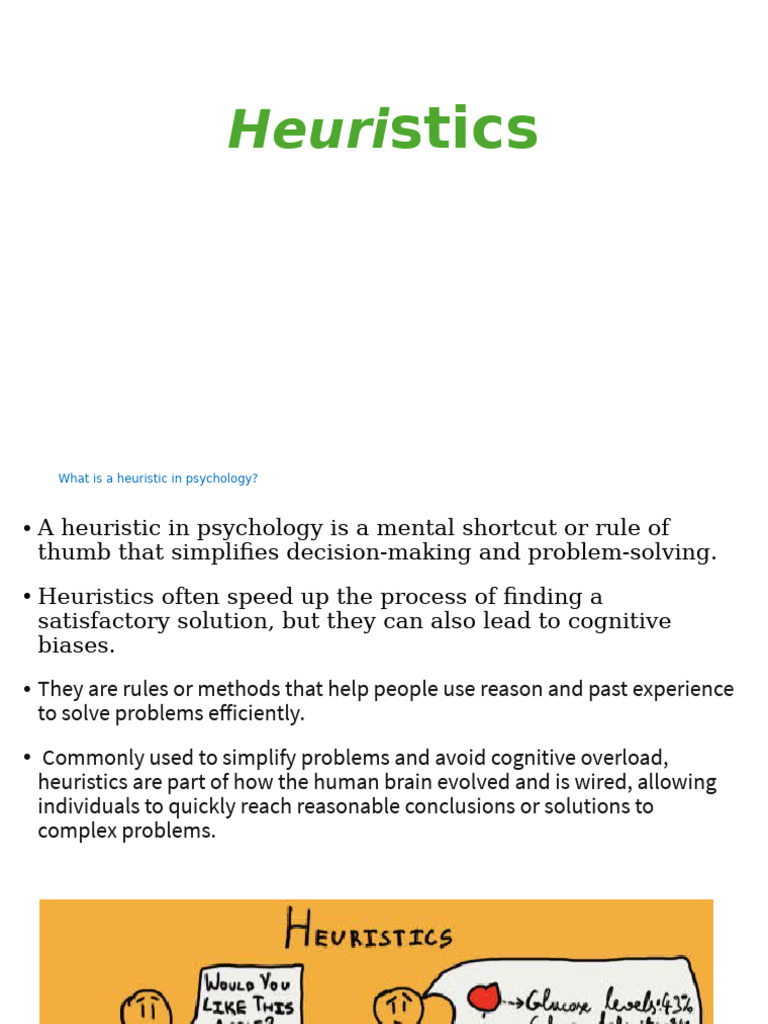 Heuristic Psychology