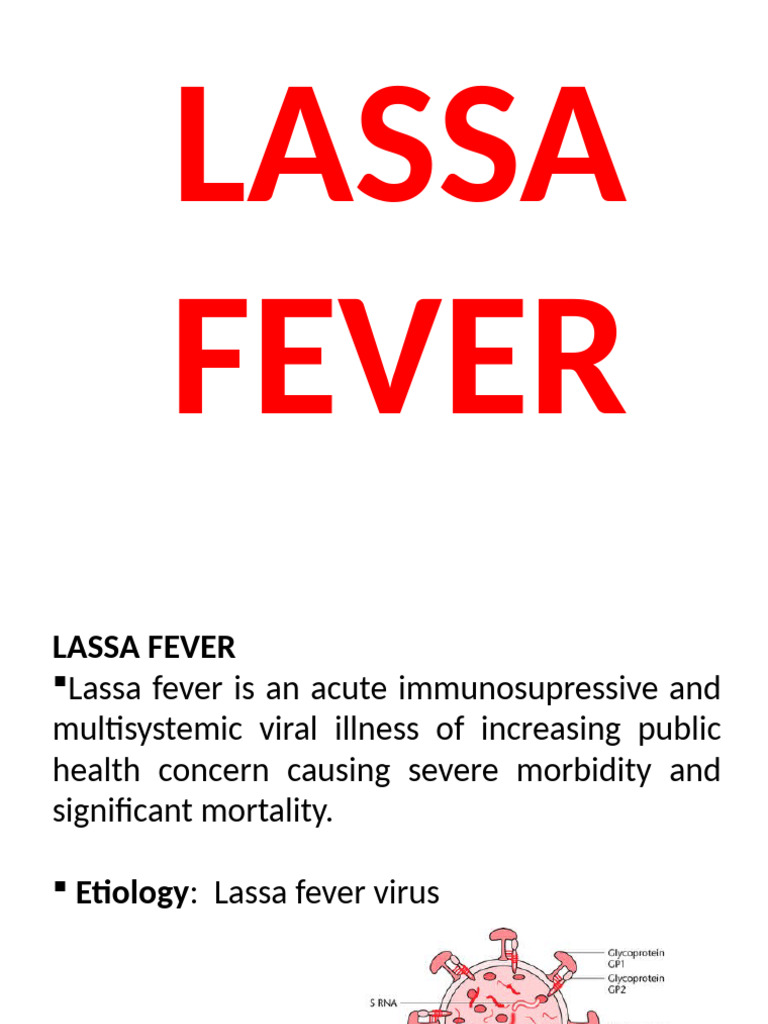 Lassa Fever: Causes, Transmission, and Symptoms | PDF | Infection | Virus