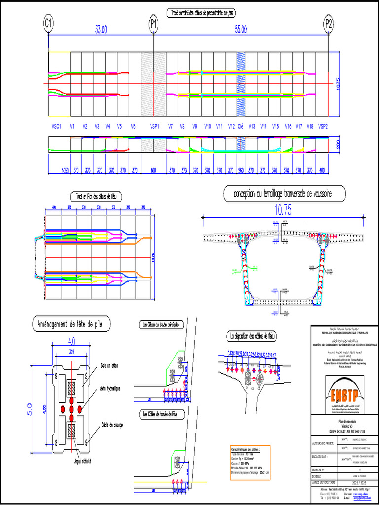 Plan d'ensemble Viaduc V3 2022-2023 | PDF
