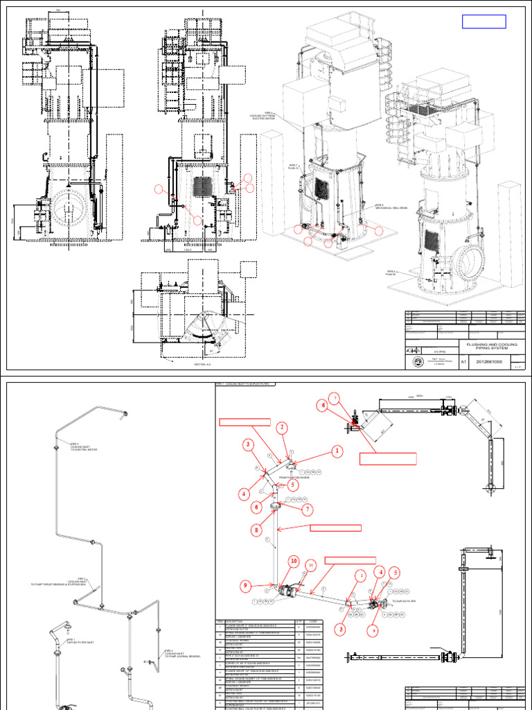 Pump j Drawing (1) | PDF | Chemical Engineering | Hydraulics