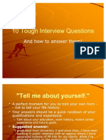 10 Tough Interview Questions