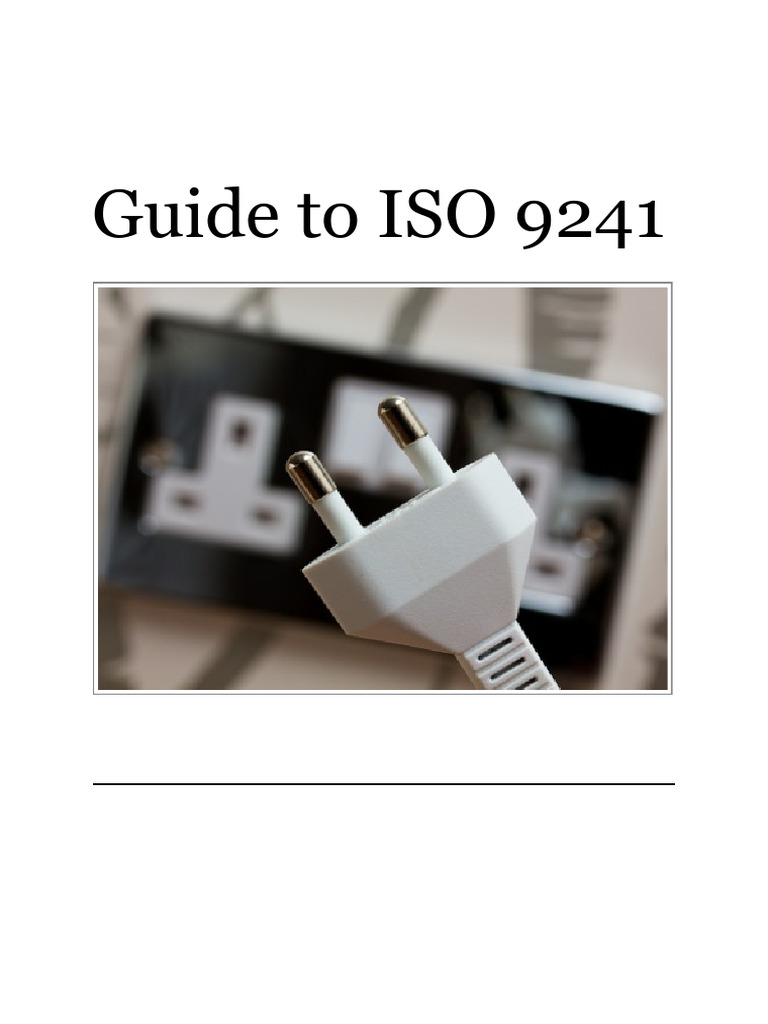 1 Iso9241 en | PDF | Usability | Computing