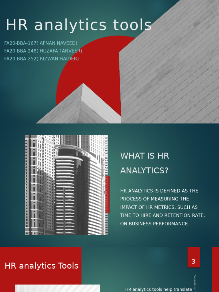 HR Analytics Tools Overview | PDF | Analytics | Governance