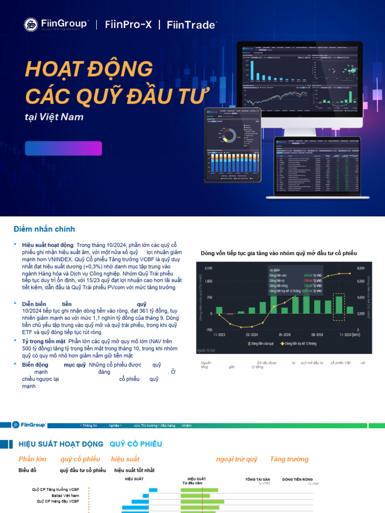 FiinProX Fund Monthly Report 2024.10 | PDF