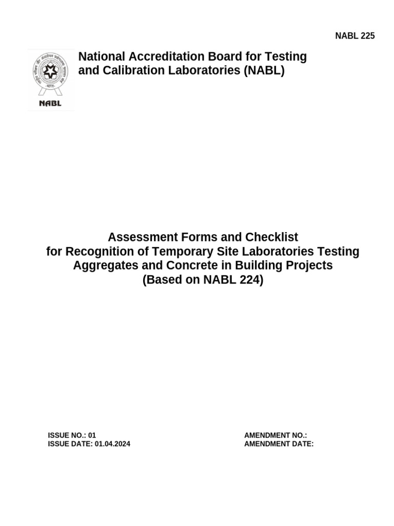 NABL 2024 Guidelines for Aggregate Testing | PDF | Calibration | Metrology