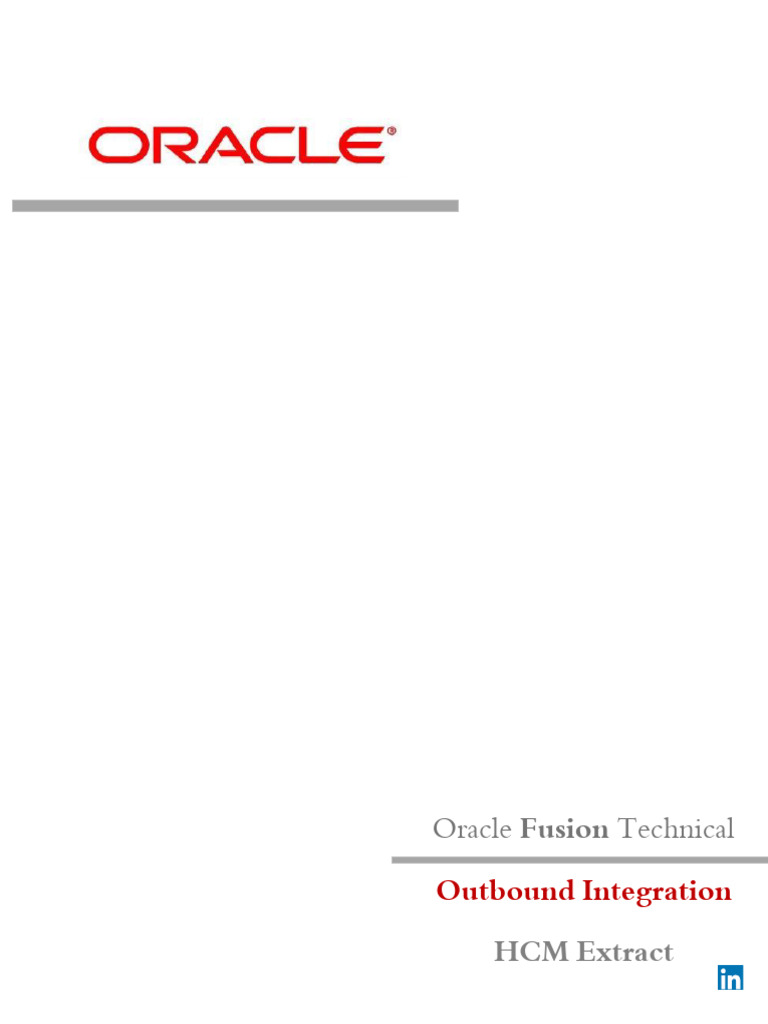 Oracle Fusion HCM Extract Guide | PDF | Databases | File Transfer Protocol