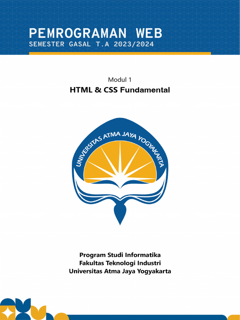 Dasar HTML & CSS untuk Pemula | PDF